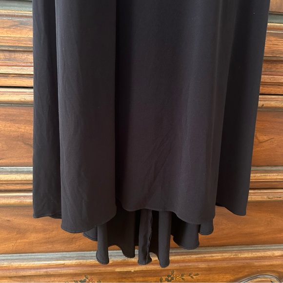 Betsy & Adam ~ new ~ Rhinestone Black Maxi Dress Evening Gown in size 6 - Picture 6 of 16